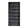Oversized 30-Degree Cool Weather Rectangular Sleeping Bag, Gray, 40"x80"