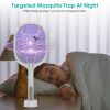2 in 1 Electric Rechargeable Bug Zapper Mosquito Insect Killer Fly Swatter Mosquito Zapper Racket Mosquito Trap Catcher
